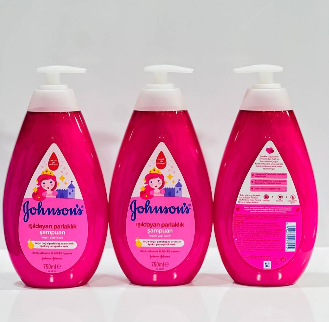photo_2025-11-24_11-31-22 شامپو بچه جانسون صورتی اصلی با روغن آرگان| ملایمت بینظیر، درخشش بیشتر - تصویر 1